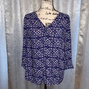NWT Bit & Bridle Blouse Size Large